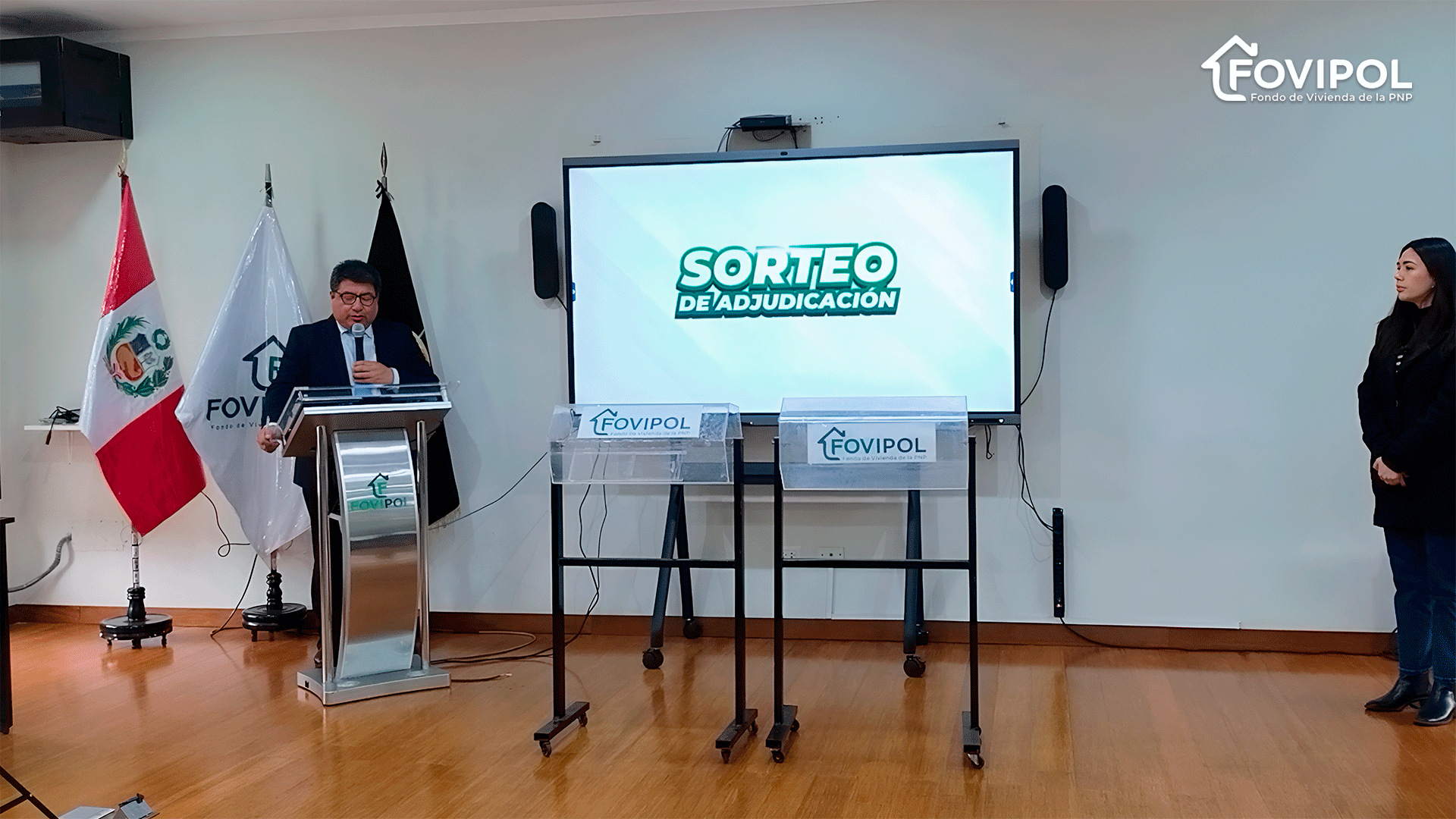 FOVIPOL realizó Sorteo de Adjudicación de Inmuebles en Ica