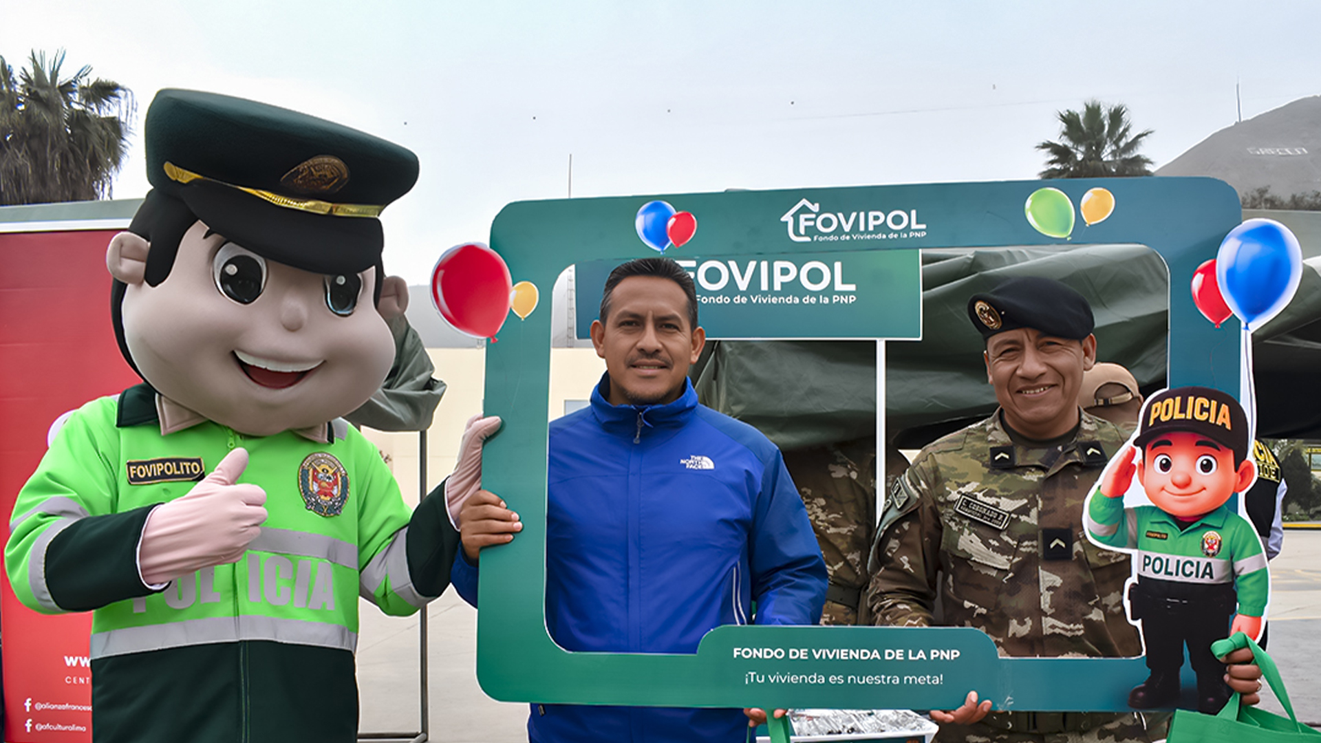 FOVIPOL realizó campaña informativa "Conoce tus beneficios y derechos" en la DIROPES PNP
