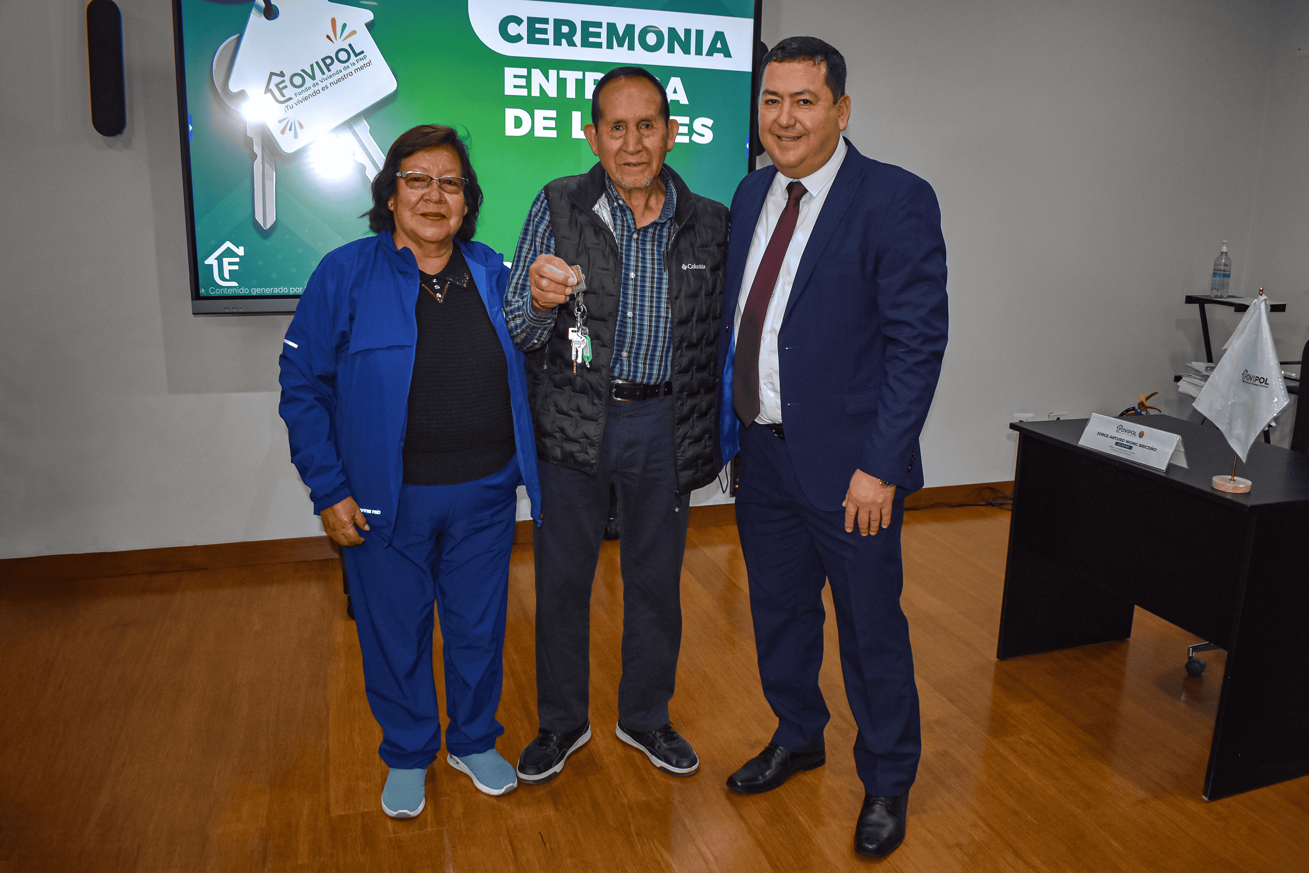 Gestión del Coronel PNP Edgar Paredes Montenegro permite nueva entrega de vivienda FOVIPOL en Chorrillos