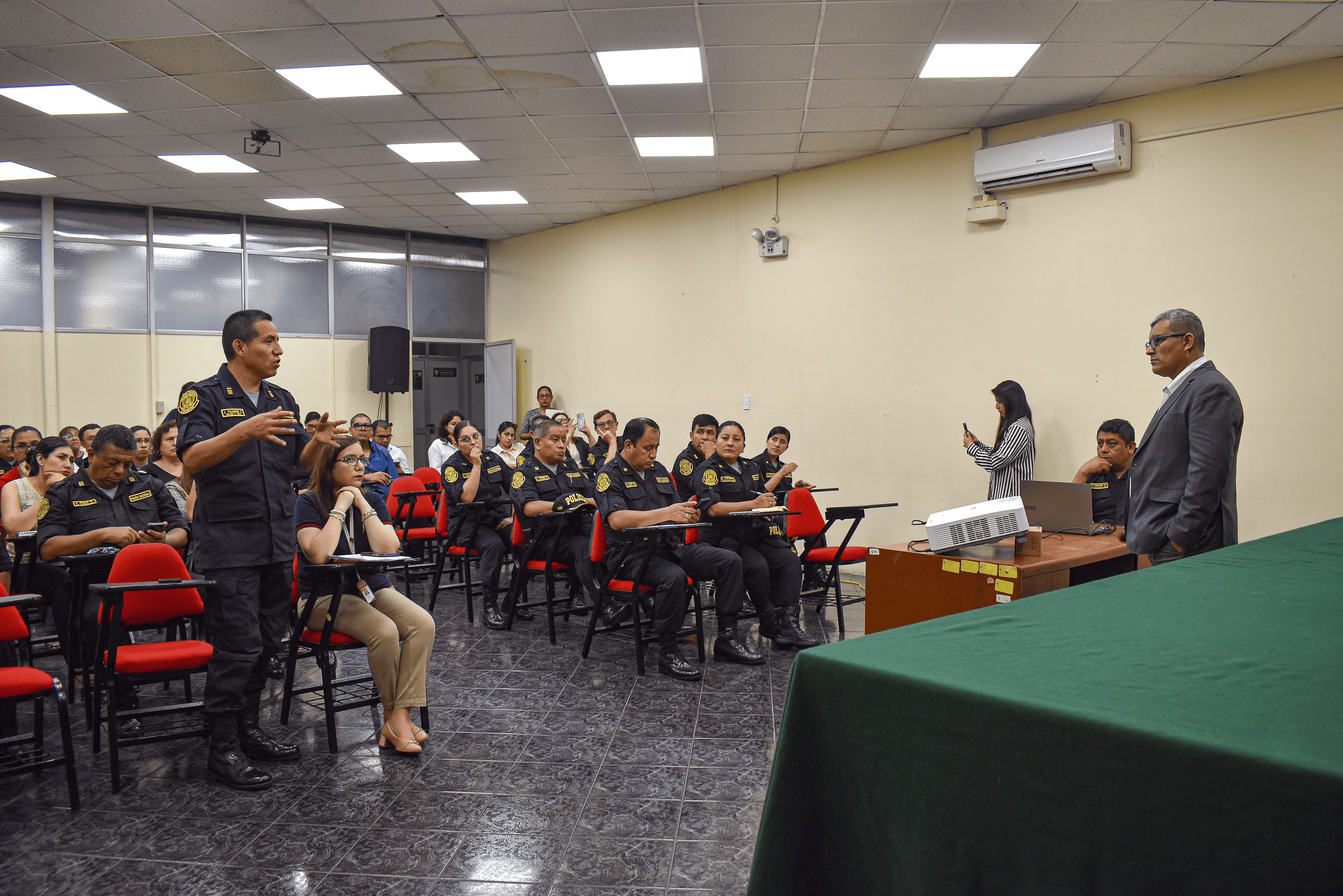 FOVIPOL participó en jornada informativa dirigida al personal de la Policía Nacional del Perú