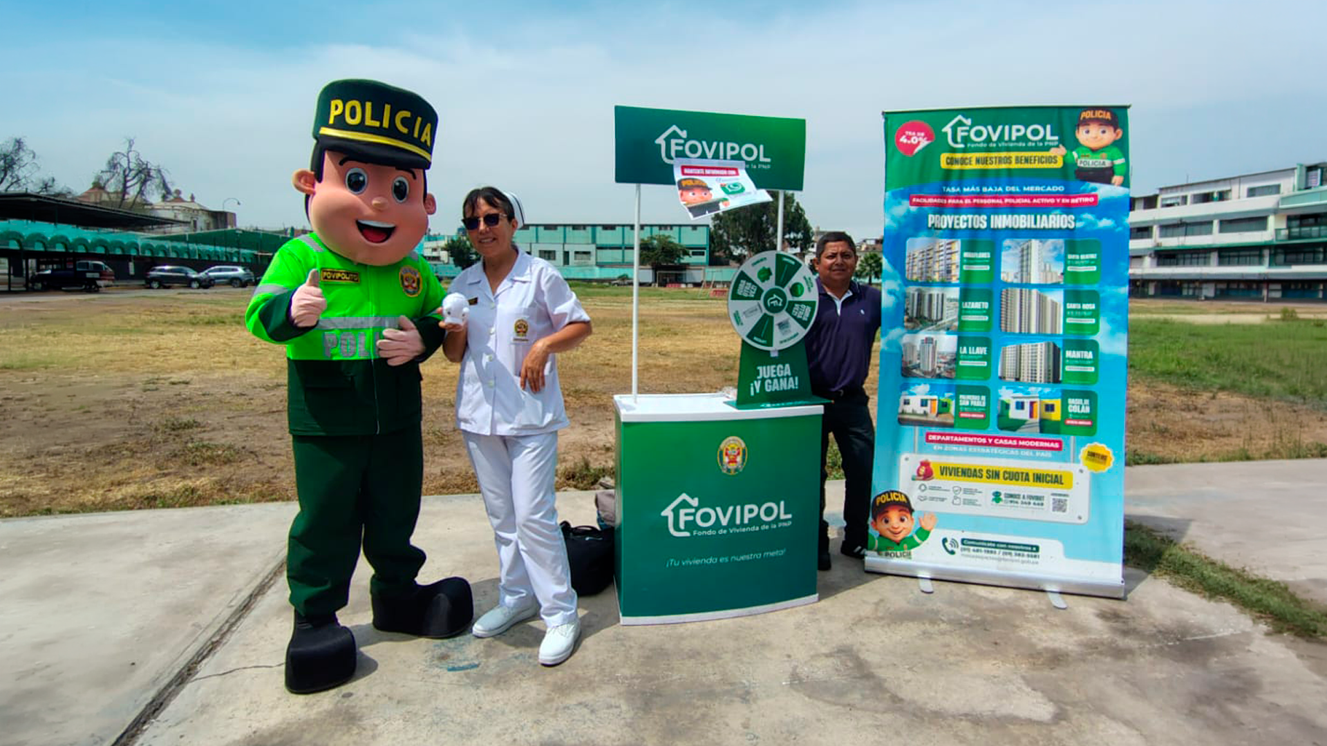 FOVIPOL participó en la Campaña Preventiva de Salud Integral dirigida al personal de la PNP y sus familias