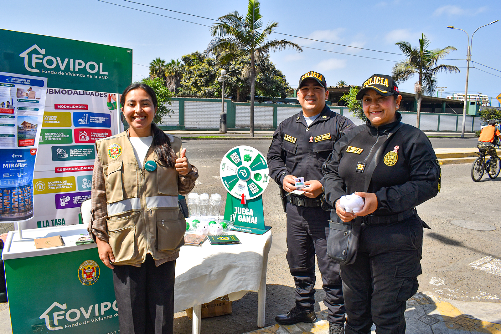 FOVIPOL "Cerca de Ti" participó en la Campaña de Salud Integral "Acercando la Salud a la Familia Policial"